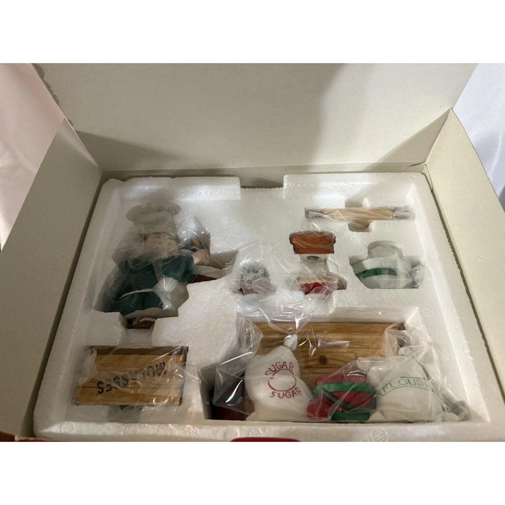 Vintage‎ Dept 56 Maxwell the Mixer Porcelain Baking Set #9372-6 Complete Box - Picture 15 of 16